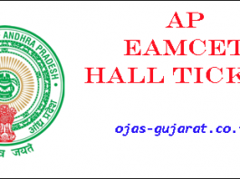 AP Eamcet Hall Ticket 2018