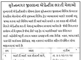 ITI Surendranagar Apprentice Bharti Mela 2018