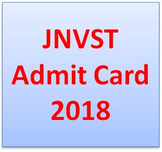 JNVST Admit Card