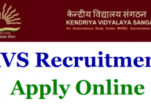 KVS recruitment