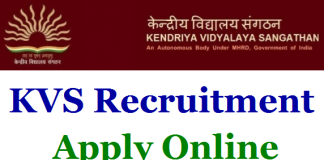 KVS recruitment