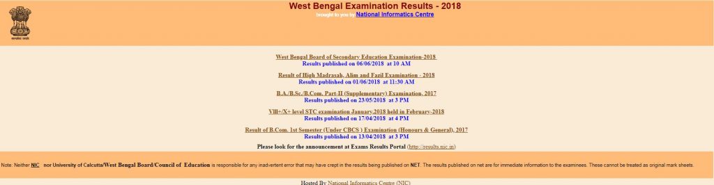 WBBSE Result