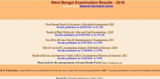 WBBSE Result