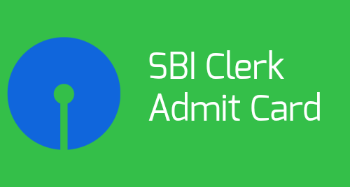 SBI Clerk Admit Card