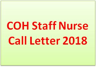 OJAS Staff Nurse Call Letter 2018