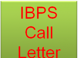 ibps call letter