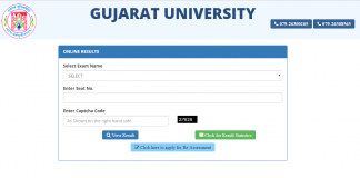 gujarat university result