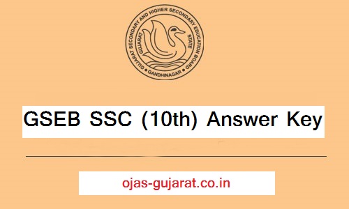 gseb ssc 10th answer key