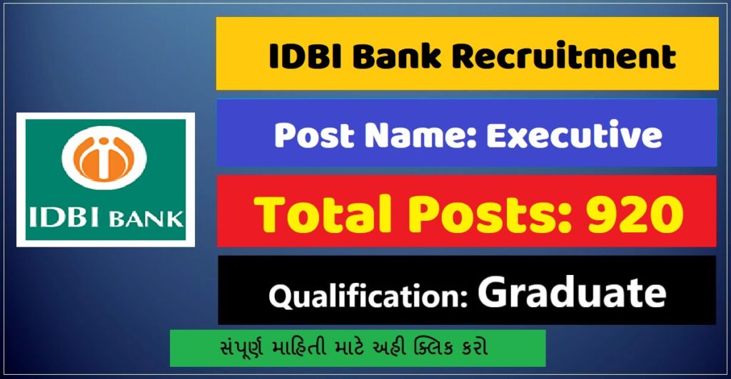 IDBI Bank Recruitment