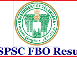 TSPSC FBO Result
