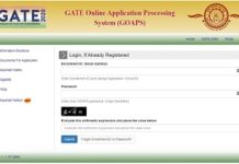 GATE Admit Card