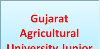 Gujarat Agricultural University Junior Clerk Result 2020