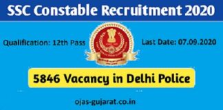 SSC Constable Recruitment