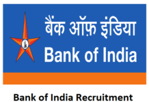 Bank of India Recruitment