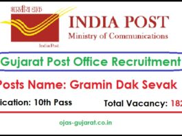 Gujarat Post Office Recruitment