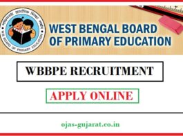 WBBPE Recruitment