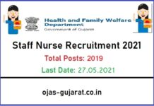 GUJHEALTH Staff Nurse Recruitment