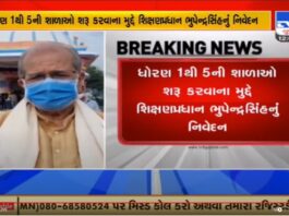 Gujarat primary school reopen