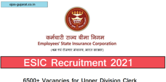 ESIC Recruitment